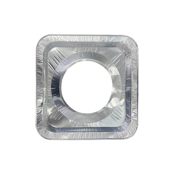 Pad circular din folie de aluminiu pentru aragaz, rezistent la ulei și Pete, diametru 23 cm, grosime 50 μm.