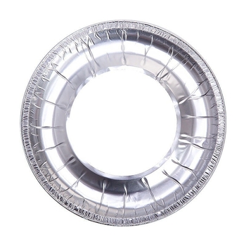 Pad circular din folie de aluminiu pentru aragaz, rezistent la ulei și Pete, diametru 23 cm, grosime 50 μm.