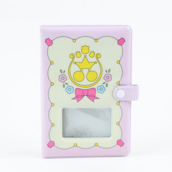Album foto din PVC cu pagini Polaroid decupate în formă de stea, modele personalizabile, pagini PP interioare, organizator de fotografii