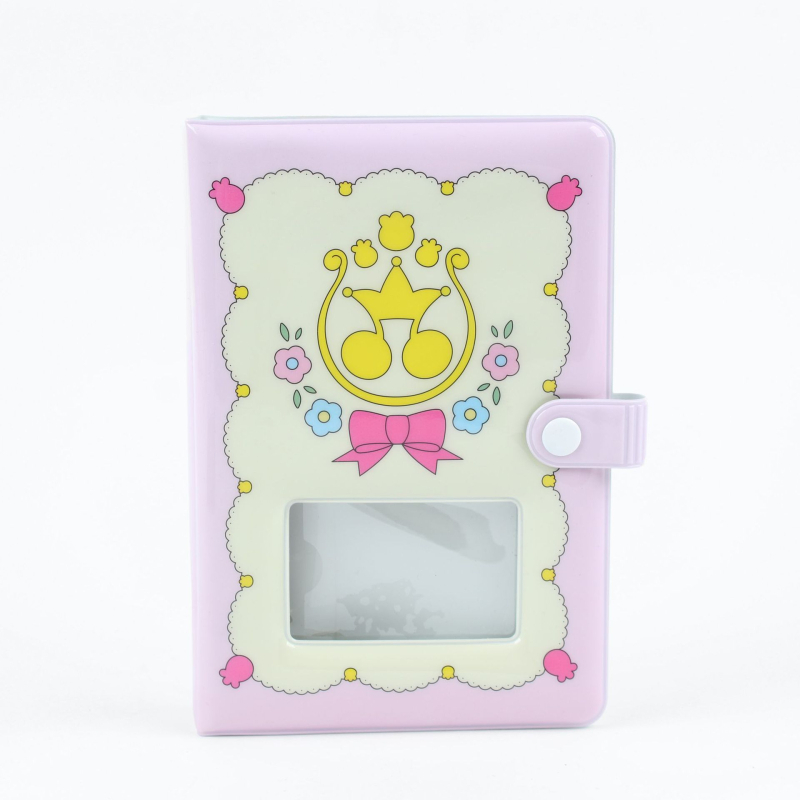 Album foto din PVC cu pagini Polaroid decupate în formă de stea, modele personalizabile, pagini PP interioare, organizator de fotografii