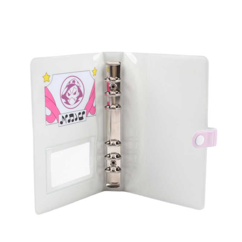 Album foto din PVC cu pagini Polaroid decupate în formă de stea, modele personalizabile, pagini PP interioare, organizator de fotografii