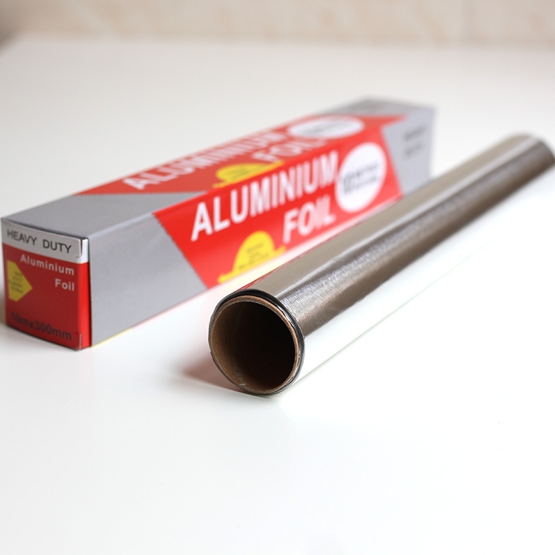 Folie de aluminiu BiYa pentru cuptor electric, fără plumb, grosime 18 µm, role de 20 m, 60 de role în ambalaj, compatibil cu cuptoarele cu microunde