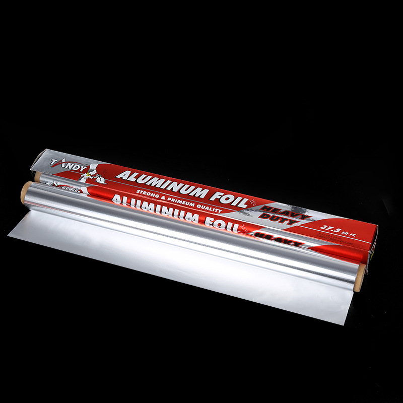 Roll de folie de aluminiu prelungit pentru grătar în aer liber, fol ie izolatoare termică pentru pește la grătar, 45 cm × 5/10/15 m, grosime 0,015 mm
