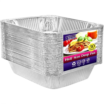 Tavă personalizată din folie de aluminiu pentru grătare cu flacără deschisă și coacere, ideală pentru pește