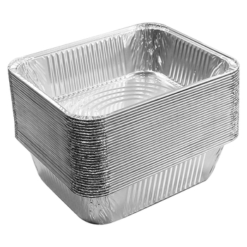 Tavă personalizată din folie de aluminiu pentru grătare cu flacără deschisă și coacere, ideală pentru pește