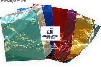 Folii de aluminiu colorate pentru ciocolată și ambalaje alimentare, material compozit