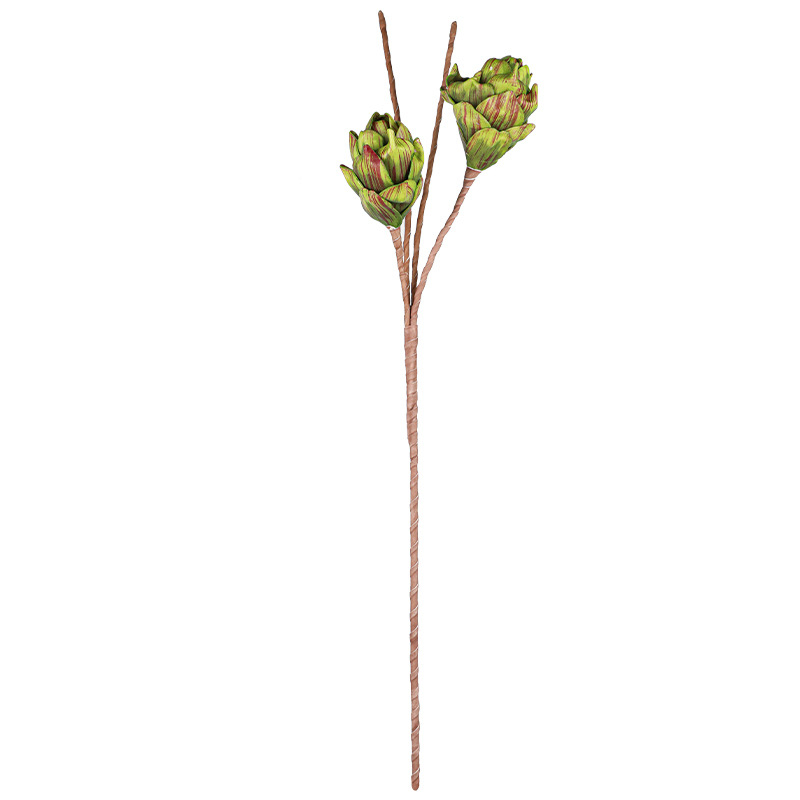 Plante artificiale verzi pentru decorul casei, conuri EVA, accesorii pentru ședințe foto, aranjamente cu suculente și buchete florale