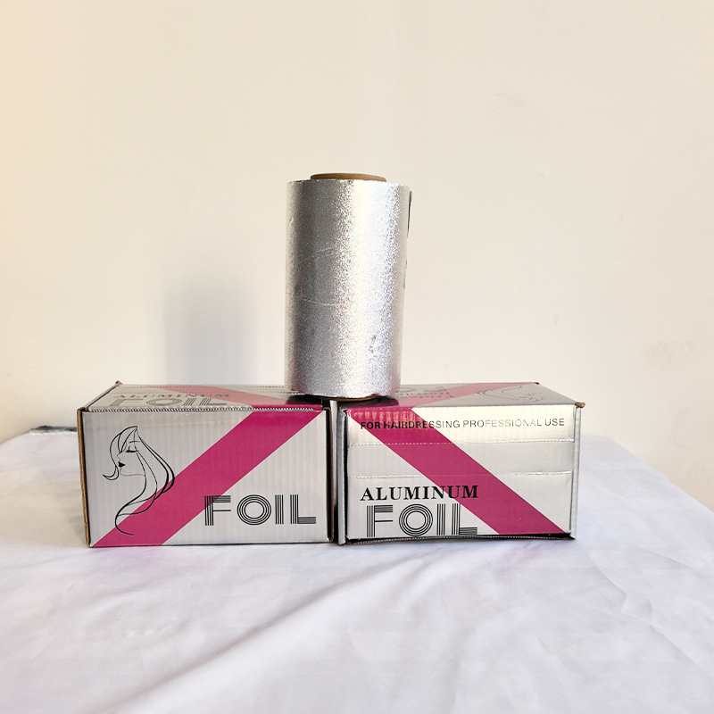 Aluminijska folija za trajnu i bojanje kose, profesionalna folija za stiliziranje i isticanje, reljefna folija za nokte