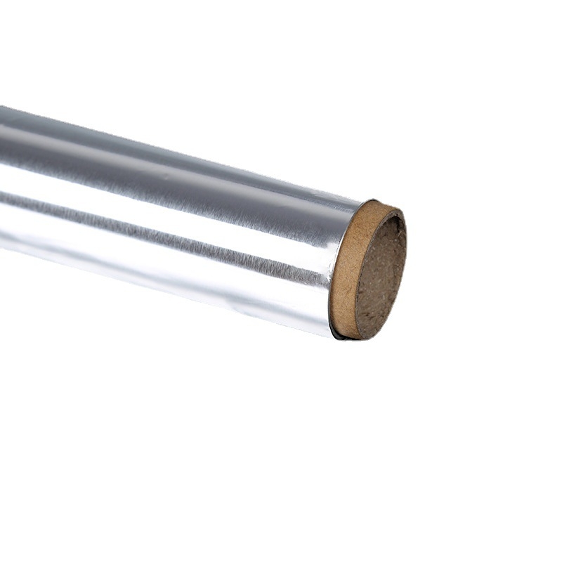 Rolă de folie de aluminiu în stil coreean pentru pui la cuptor, o singură utilizare, bucătărie, 45mm × 5/10/15 m, grosime 0,015 mm, biodegradabil, imprimat logo, personalizare