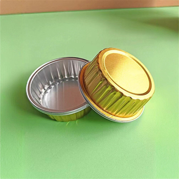 Cupe de budincă din folie de aluminiu pentru air fryer, forme pentru prăjituri, de unică folosință, calitate alimentară