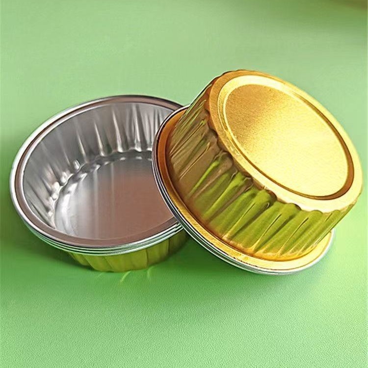 Cupe de budincă din folie de aluminiu pentru air fryer, forme pentru prăjituri, de unică folosință, calitate alimentară