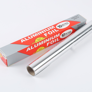 Folie de aluminiu, 30–45 cm, pentru grătar și coacere, potrivită pentru pui și carne, grosime 0,02 mm
