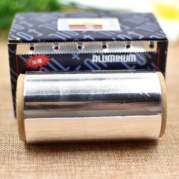 Folija za kosu za salone, debela aluminijska folija s nazubljenim rubom za pramenove