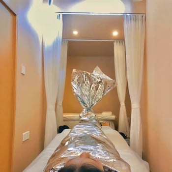 Terapie cu abur de ghimbir în stil japonez, sirenă, membrană din folie de aluminiu