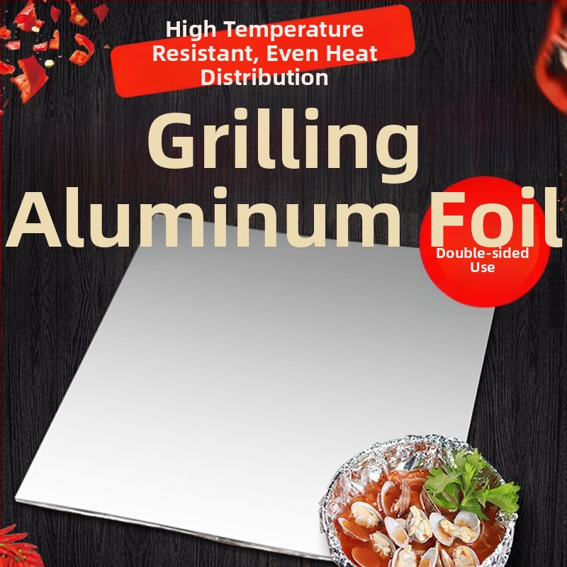 Foi groase de folie de aluminiu pentru grătar și friteuză cu aer, antiaderente, rezistente la temperaturi înalte