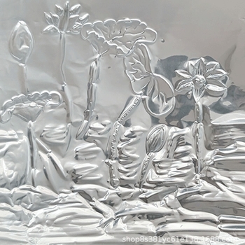 Folie de aluminiu de 70 microni pentru artă manuală, cursuri DIY, materiale creative de artă