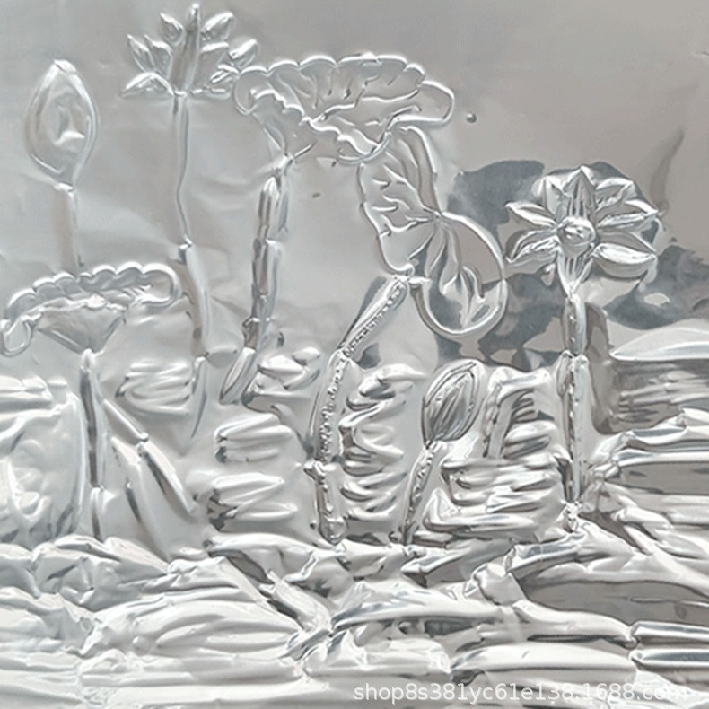 Folie de aluminiu de 70 microni pentru artă manuală, cursuri DIY, materiale creative de artă