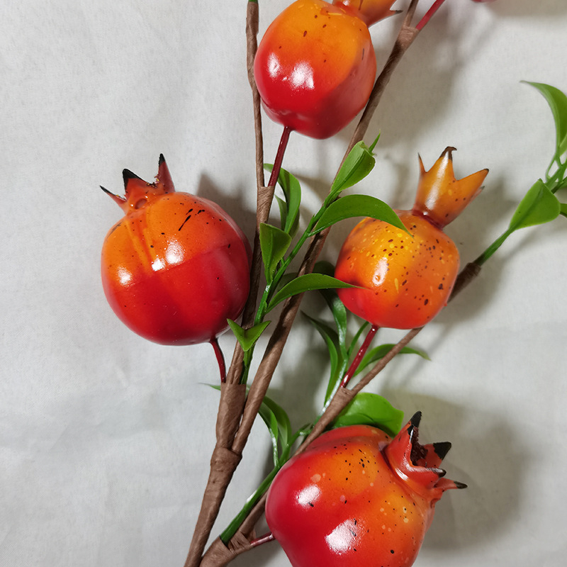 Ramură de rod artificială – bonsai pentru decorul casei și recuzită pentru fotografie, înălțime 30–100 cm