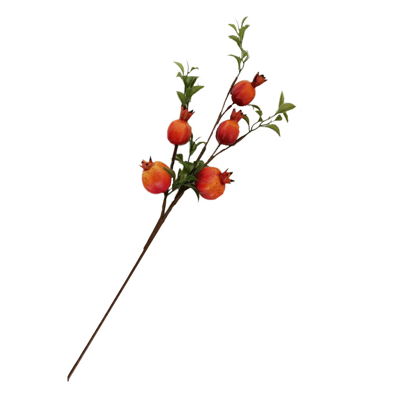 Ramură de rod artificială – bonsai pentru decorul casei și recuzită pentru fotografie, înălțime 30–100 cm