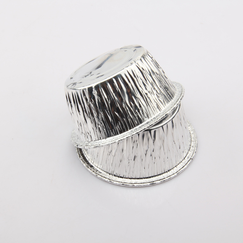 Forme de tartă cu ou din folie de aluminiu, cupe mari pentru tarte, baze din folie de aluminiu, forme circulare pentru coacere