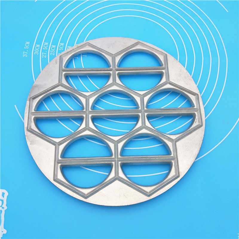 CHUXIN formă din aluminiu cu 14 găuri pentru găluște, design creativ, ustensilă de bucătărie practică