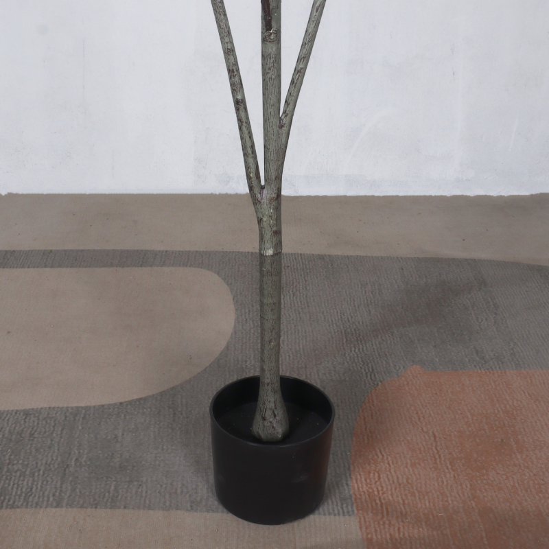 Copac citrice artificial pentru interior – plantă decorativă în ghiveci, de podea