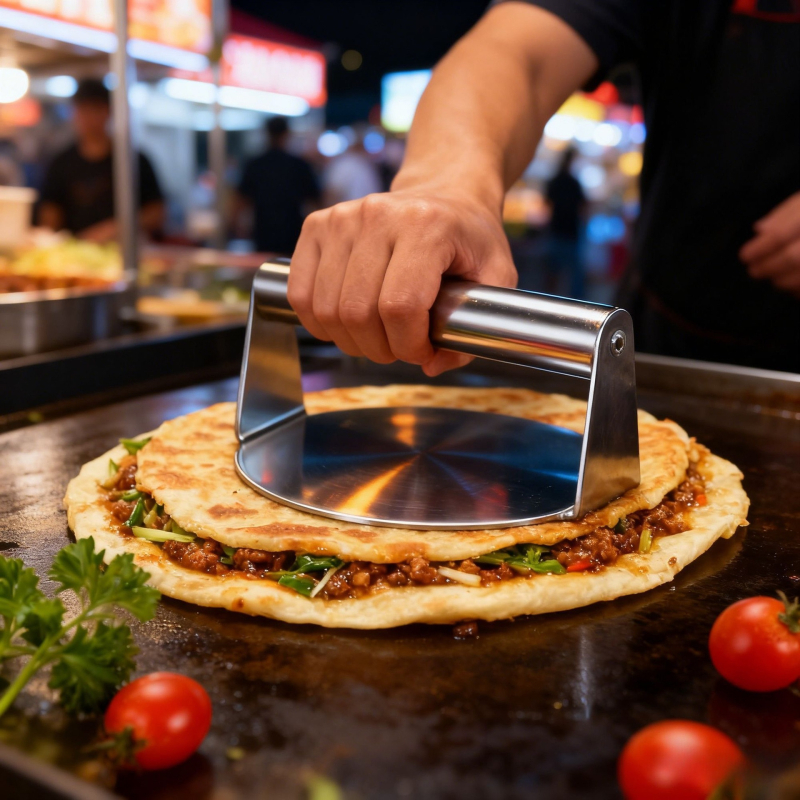 Presă circulară pentru foi de gyoza din oțel inoxidabil, ustensilă de bucătărie pentru acasă, formă pentru chifteluțe de burger