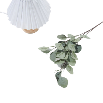 Frunze artificiale de măr, eucalipt și frunze de bani, verde decor pentru nunți și birouri, 30–100 cm