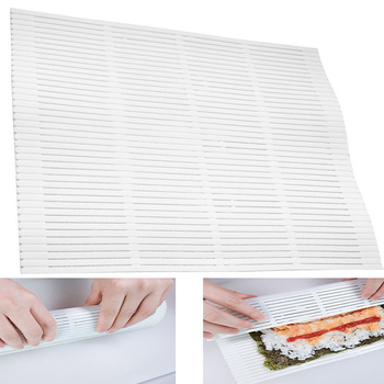 Rulou de sushi din plastic pentru bucătăria de acasă – unealtă DIY pentru rularea manuală cu nori
