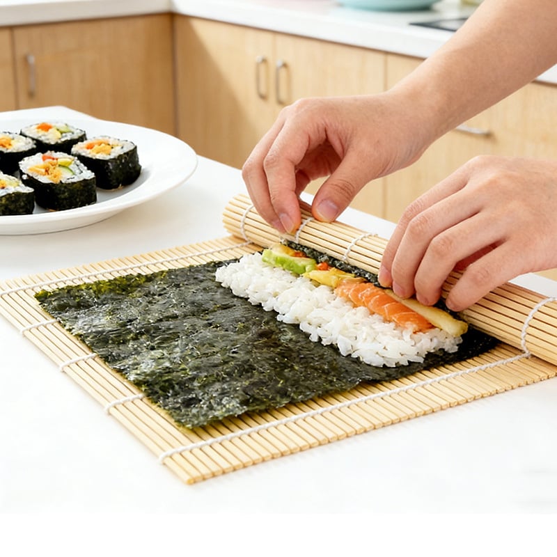 Mat de rulare pentru sushi din bambus
