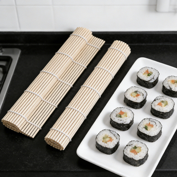 Naher – Instrument pentru sushi – role din bambus pentru sushi, role cu nori, plastic, design modern minimalist