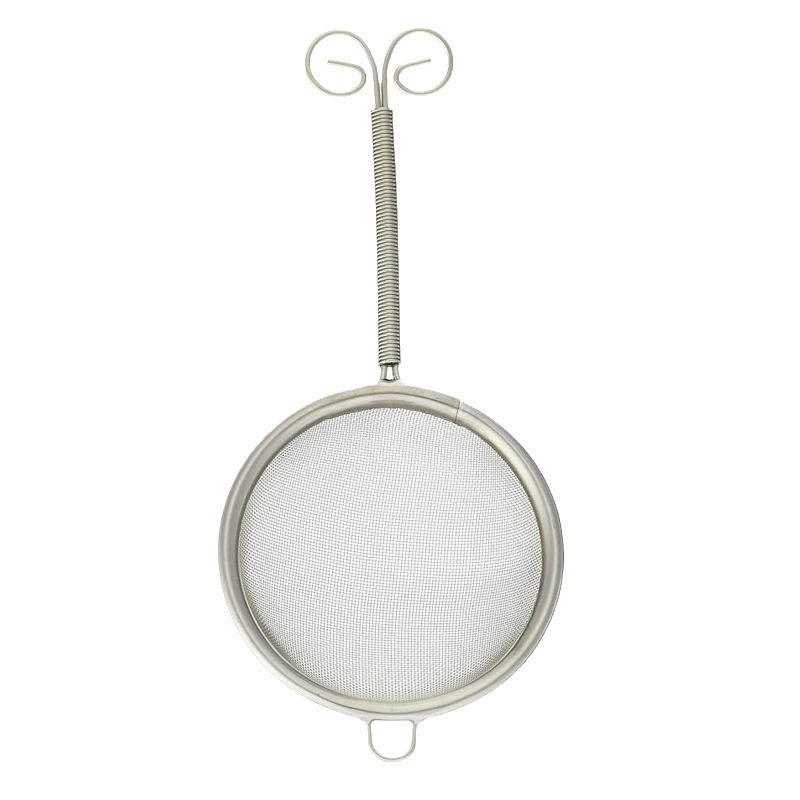 Echo filtru de ceai din oțel inoxidabil și sită pentru zahăr pudră, accesorii pentru ceremonia ceaiului, lingură de ceai
