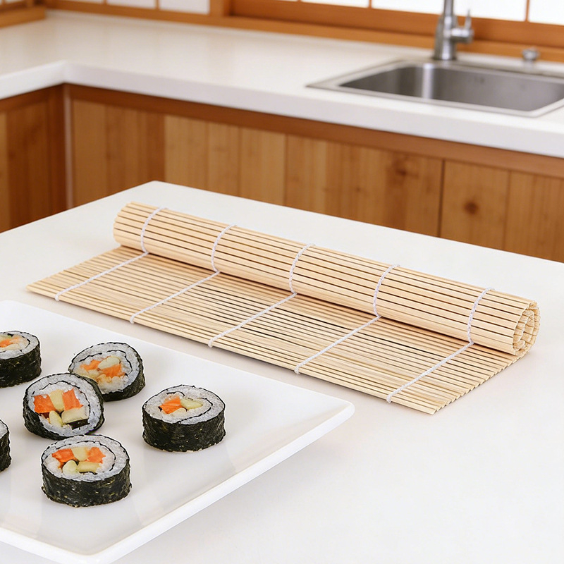Set de instrumente pentru sushi cu role din bambus