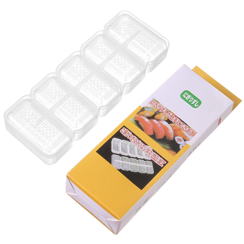 Formă pentru bile de orez în formă de navă de război, set DIY în cinci piese pentru sushi cu nori și bento (L434)