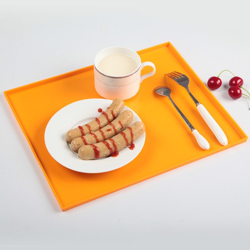 Formă din silicon pentru copt, cu formă neregulată, pentru Swiss roll și sushi roll, cu margine anti-scurgere