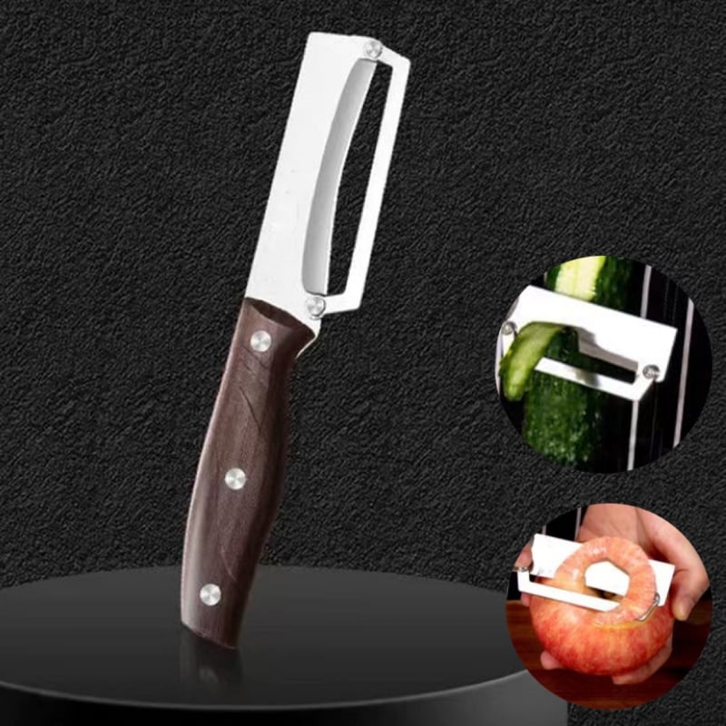 Curățător de fructe și legume multifuncțional, grosime 1,8 mm, oțel inoxidabil, ustensilă de bucătărie