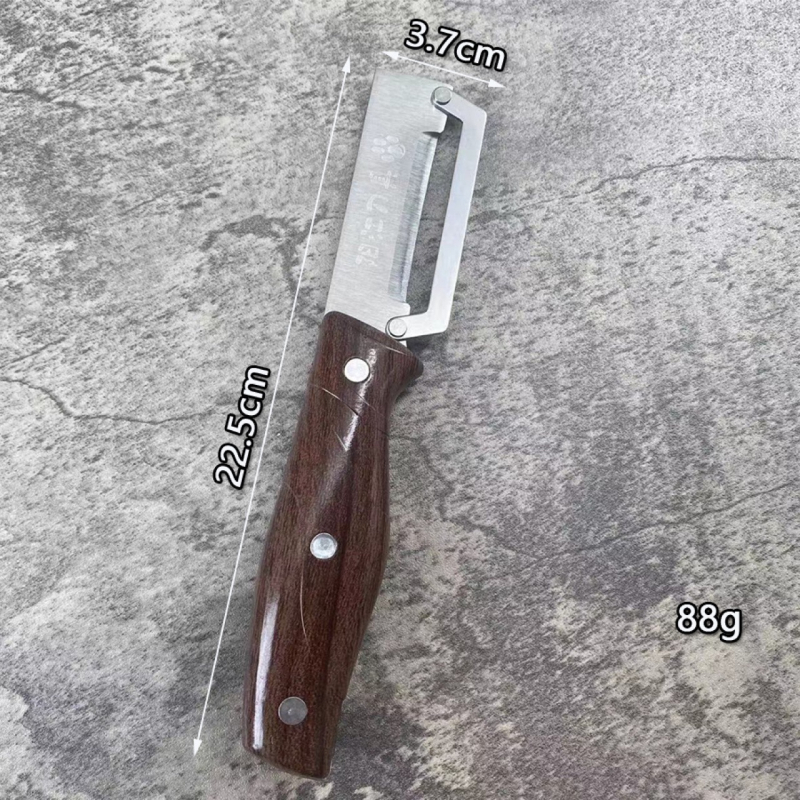 Curățător de fructe și legume multifuncțional, grosime 1,8 mm, oțel inoxidabil, ustensilă de bucătărie