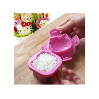 Set de forme în formă de pisică pentru bile de orez, ouă, Bento și mooncake — unealtă DIY pentru clips de zăpadă cu pisică