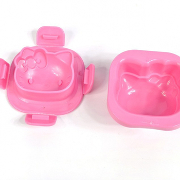Set de forme în formă de pisică pentru bile de orez, ouă, Bento și mooncake — unealtă DIY pentru clips de zăpadă cu pisică