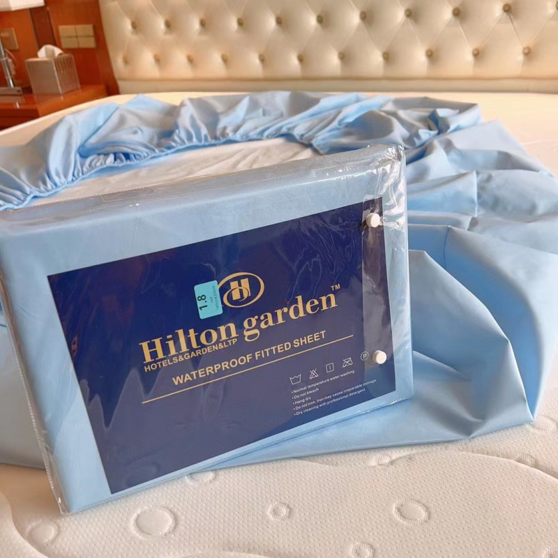 Hilton protecție impermeabilă pentru saltea, protecție împotriva prafului și urinei, cearșaf elastic pentru pat de 1,8 m