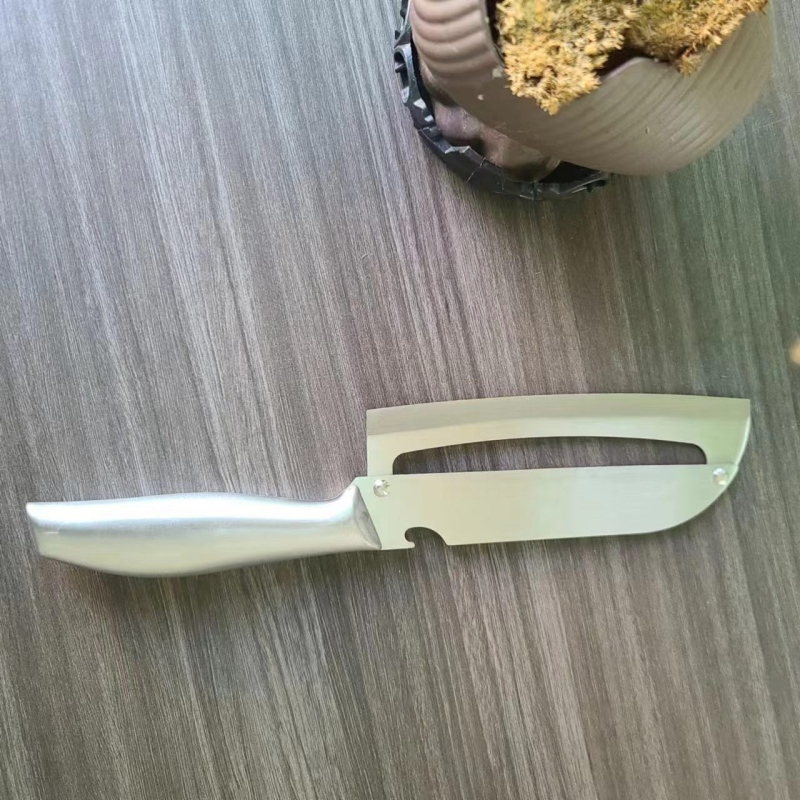 Instrument de curățare și feliere din oțel inoxidabil, unelte de bucătărie pentru fructe, 2 în 1