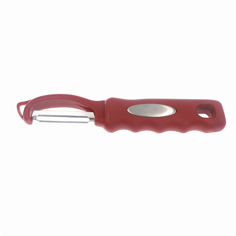 Zhan Xu Curățător de fructe și legume din oțel inoxidabil cu mâner ABS – un instrument de bucătărie
