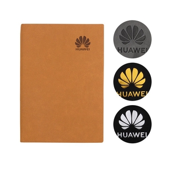 Caiet din piele de oaie moale cu logo personalizat, A5, 100 de pagini, Dowling hârtie