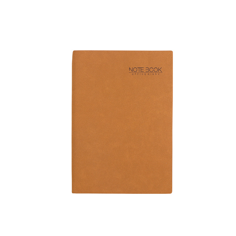 Caiet din piele de oaie moale cu logo personalizat, A5, 100 de pagini, Dowling hârtie