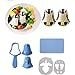 Set de forme pentru bile de orez în formă de pinguin pentru bento DIY