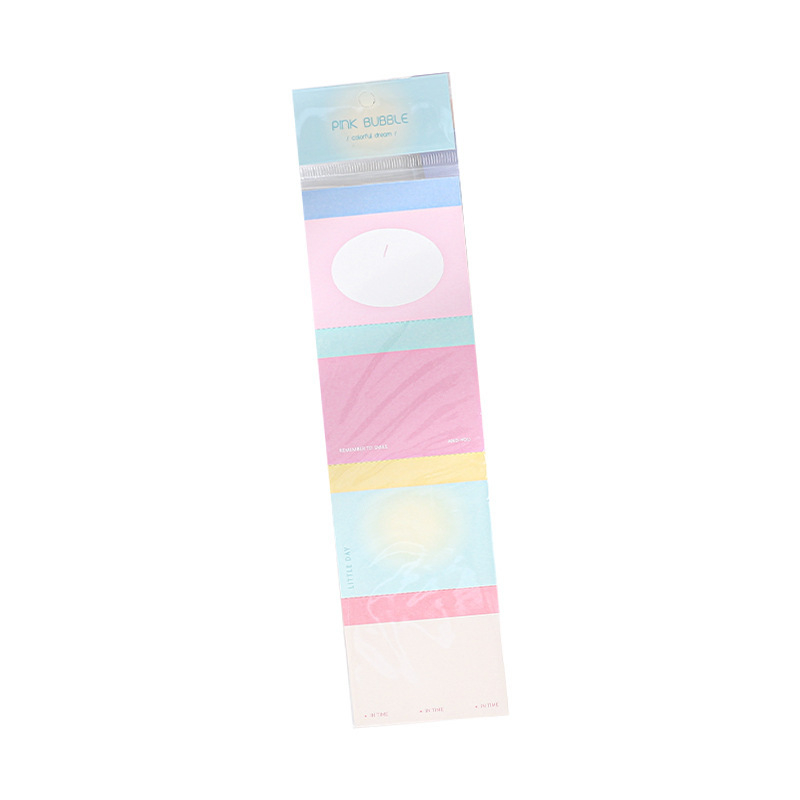 Note adezive Color Dream pentru jurnal – stil minimalist, proaspăt