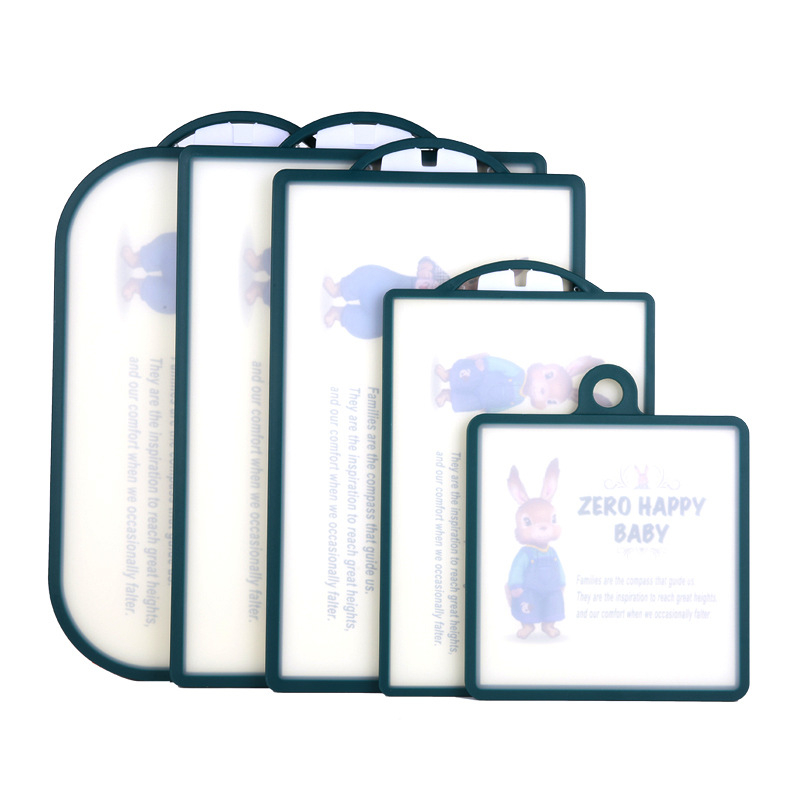 Peter Rabbit Tocător de bucătărie din plastic, cu două fețe anti-alunecare, Îngroșat