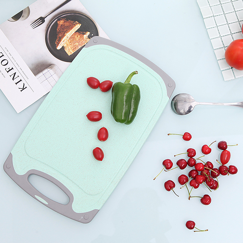 tocător din plastic PP, antiderapant, pentru bucătărie, pregătire a alimentelor și fructelor, compact