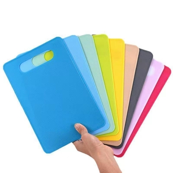 Placă de tăiere din plastic 19×29 cm, cu două fețe, pentru fructe și legume