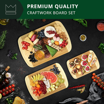 tocător din lemn pentru bucătărie, cu canal pentru sucuri, design minimalist, potrivit pentru carne, legume și fructe, gros și durabil